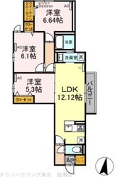 （仮）D-room堀切1丁目の物件間取画像